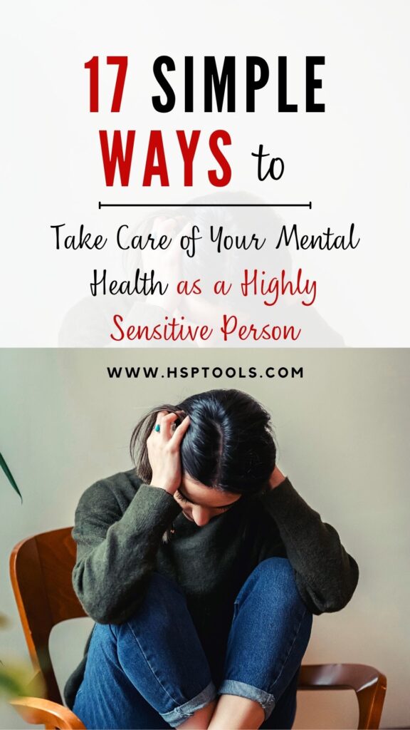 take care of your mental health
