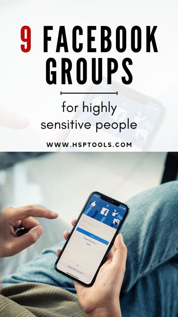 Facebook groups for highly sensitive people