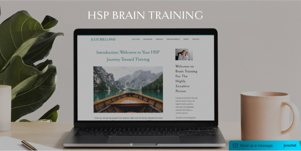 HSP Brain Training Online Course by Julie Bjelland