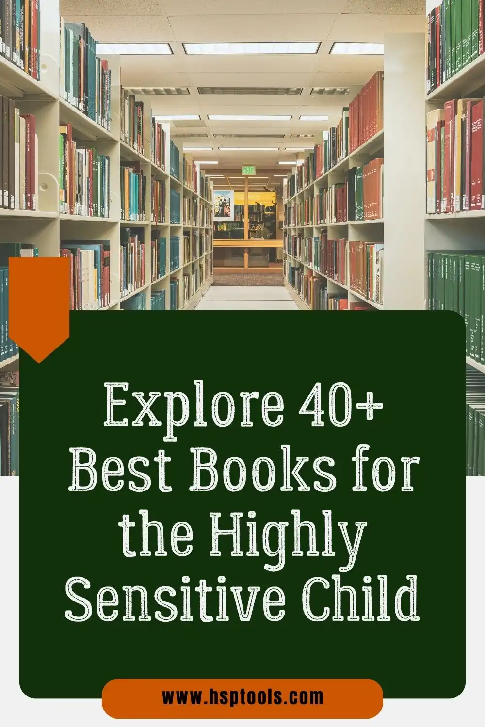 Blog graphic to explore the best books for the Highly Sensitive Child