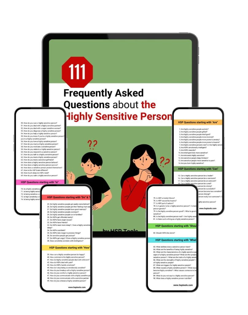 Questions People Ask about the Highly Sensitive Person