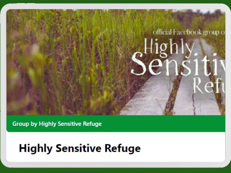 Highly Sensitive Refuge Facebook Community