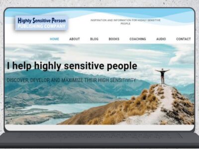 Highly Sensitive Person Publishing Company - Website & Blog by Cliff Harwin