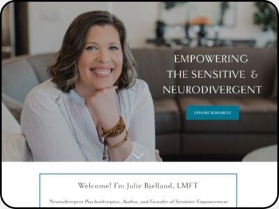 JulieBjelland.Com - for Highly Sensitive & Neurodivergent People