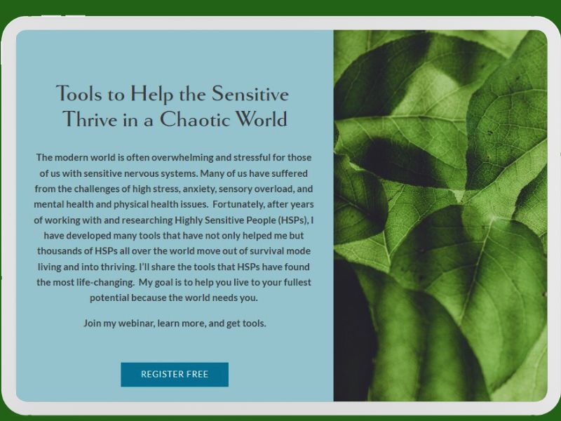 Tools to Help the Sensitive Thrive