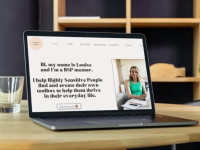 Studio Sensitive - HSP Website by Louise Henning