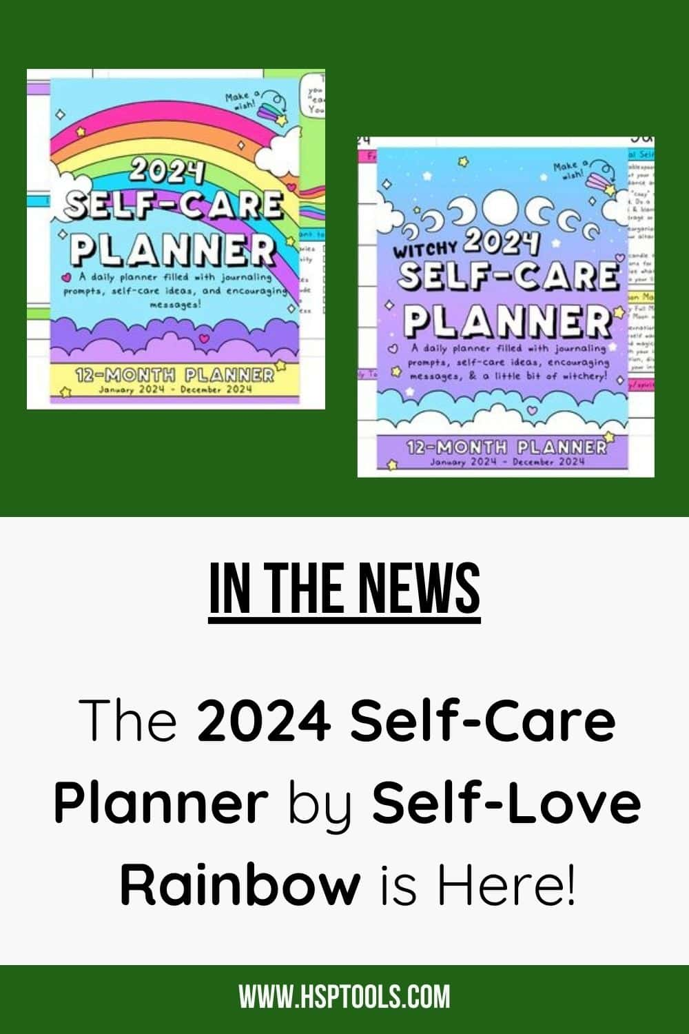 Buy The 2024 SelfCare Planner by SelfLove Rainbow