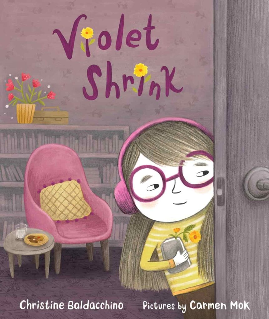 Violet Shrink book to read to sensitive kids