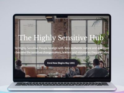 The Highly Sensitive Hub - an Online HSP Community by Jules De Vitto