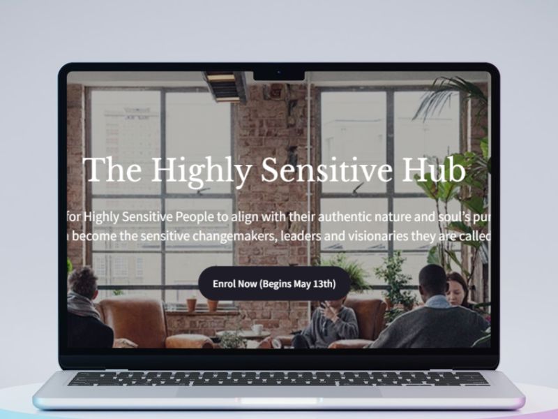 The Highly Sensitive Hub - a Private HSP Community by Jules De Vitto