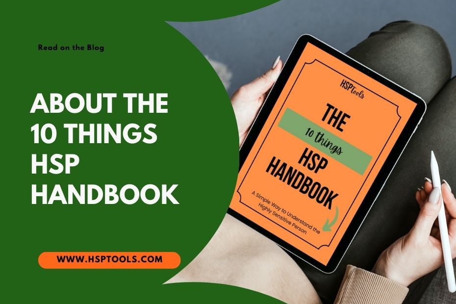 The 10 Things HSP Handbook Featured Imabe