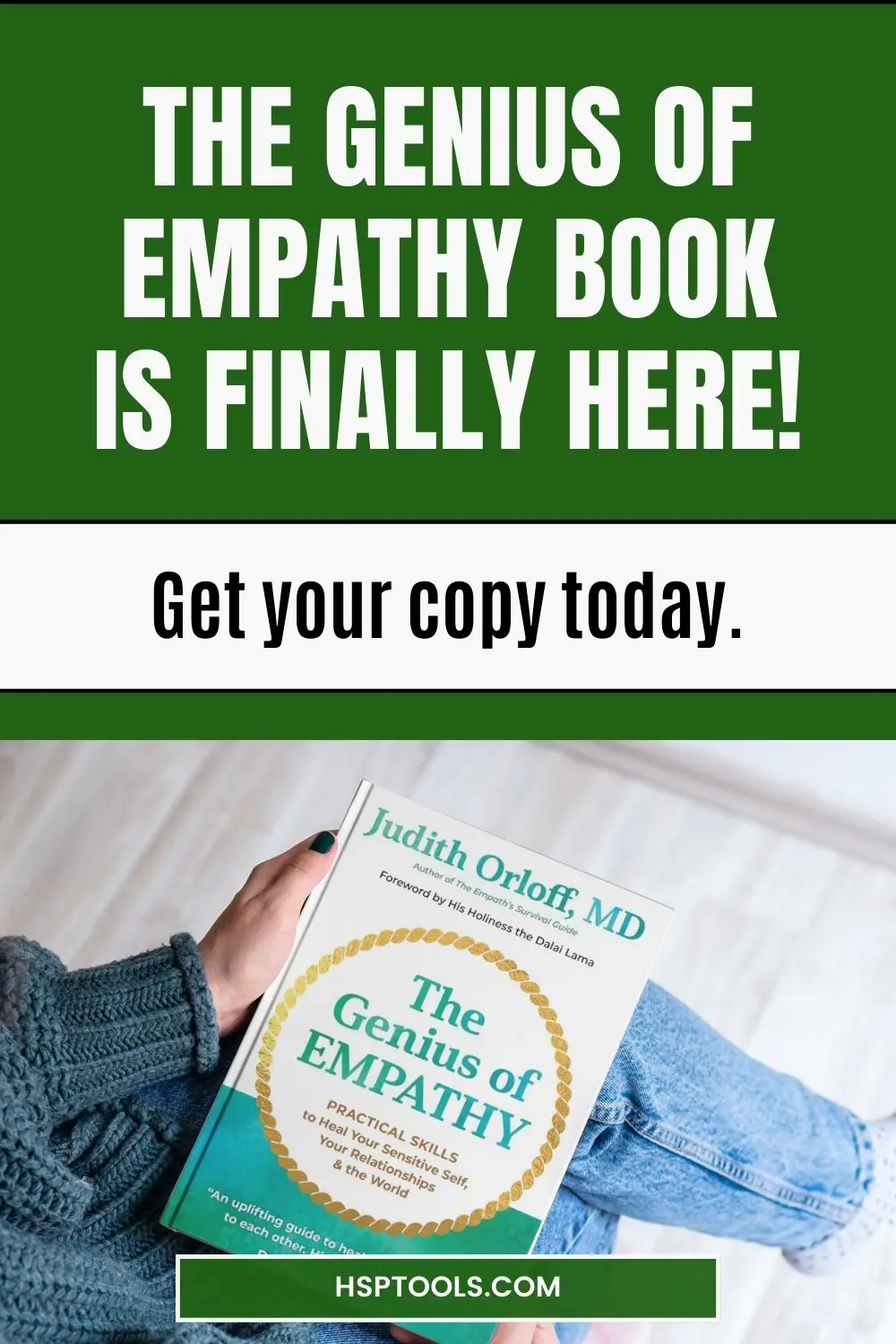 Learn more about The Genius of Empathy book by Dr. Judith Orloff