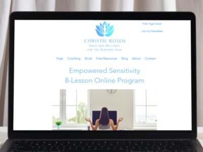 Empowered Sensitivity - 8-Lesson Online Program for Sensitive People