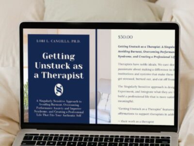 Getting Unstuck as a Therapist - Journal Prompts & Affirmations for HSP Practitioners