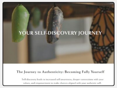 Your Self-Discovery Journey - Online Course by Julie Bjelland, LMFT