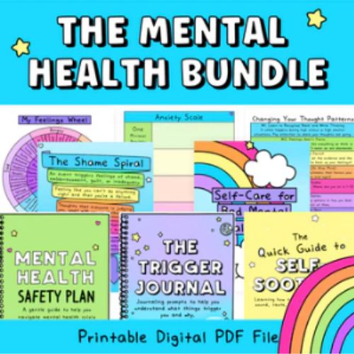 Learn about The Mental Health Bundle by Self-Love Rainbow