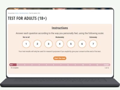 Test for Adults (18+) - Free HSP Test by Sensitivity Research