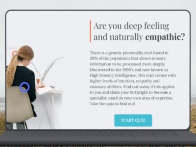 The High Sensory Intelligence Quiz - Were You Born With an Ability to Coach?