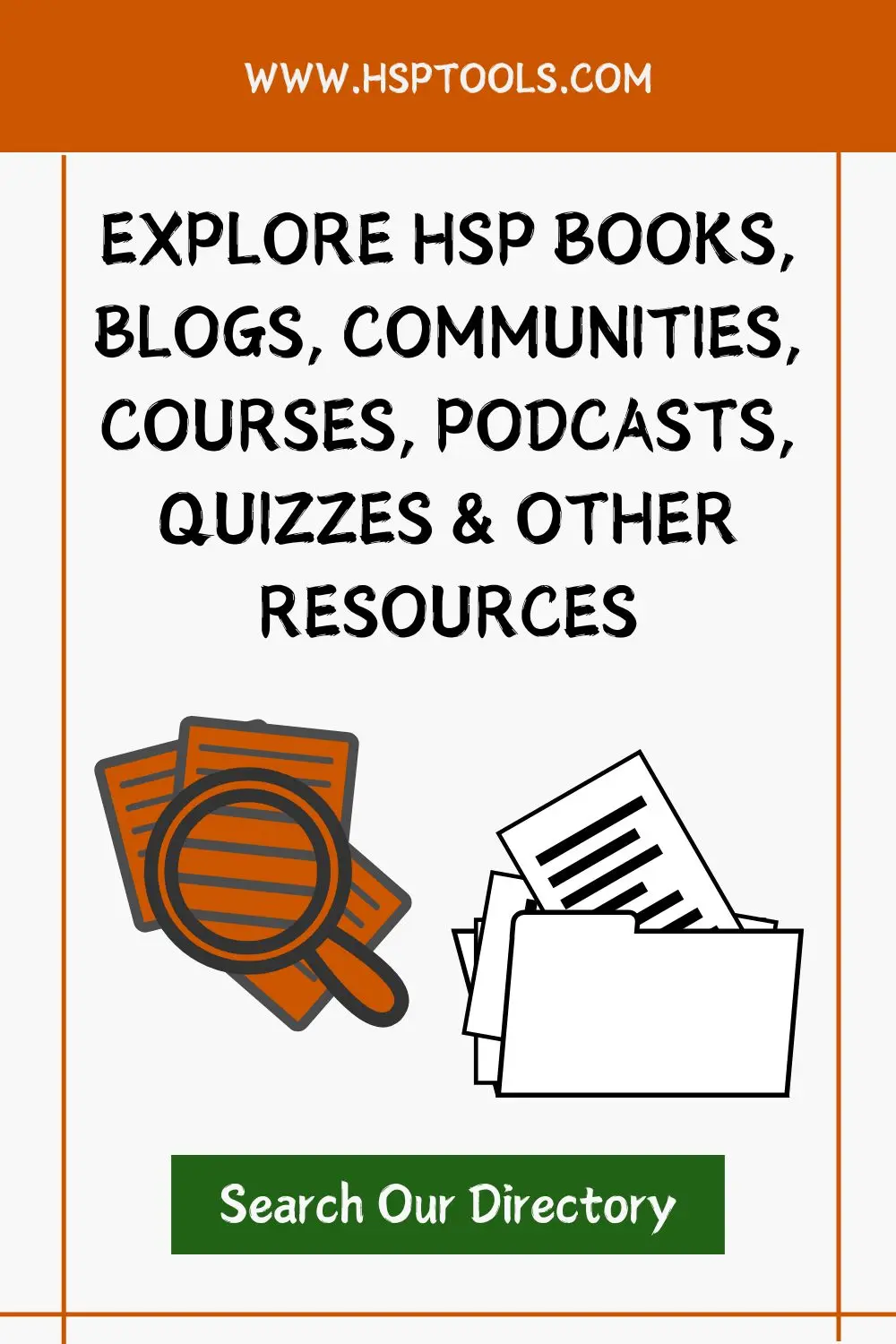Explore HSP Resources by Category - The Complete List