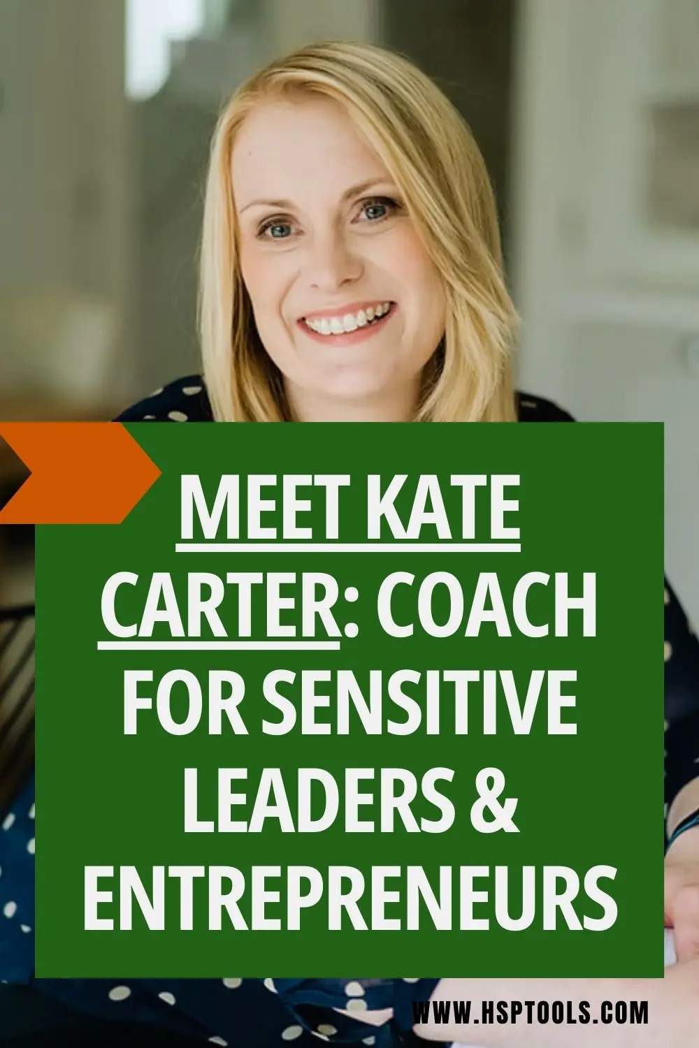 Blog graphic for practitioner post on Kate Carter - Coach for Sensitive Leaders