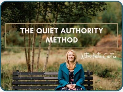 The Quiet Authority Method - a 12-Step Marketing Program for Introverted HSPs