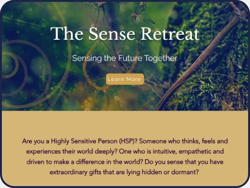 Learn about the Sense Retreat at Broughton Sanctuary in Yorkshire, United Kingdom