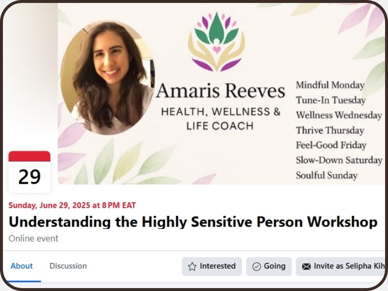 Understanding the HSP Workshop with Amaris Reeves