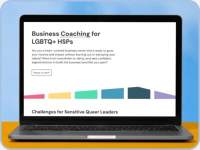 Business Coaching for LGBTQ+ HSPs