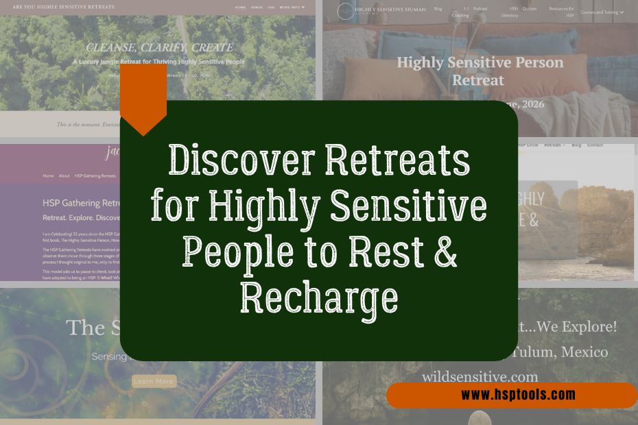 Featured Image for Post on Retreats for Highly Sensitive People