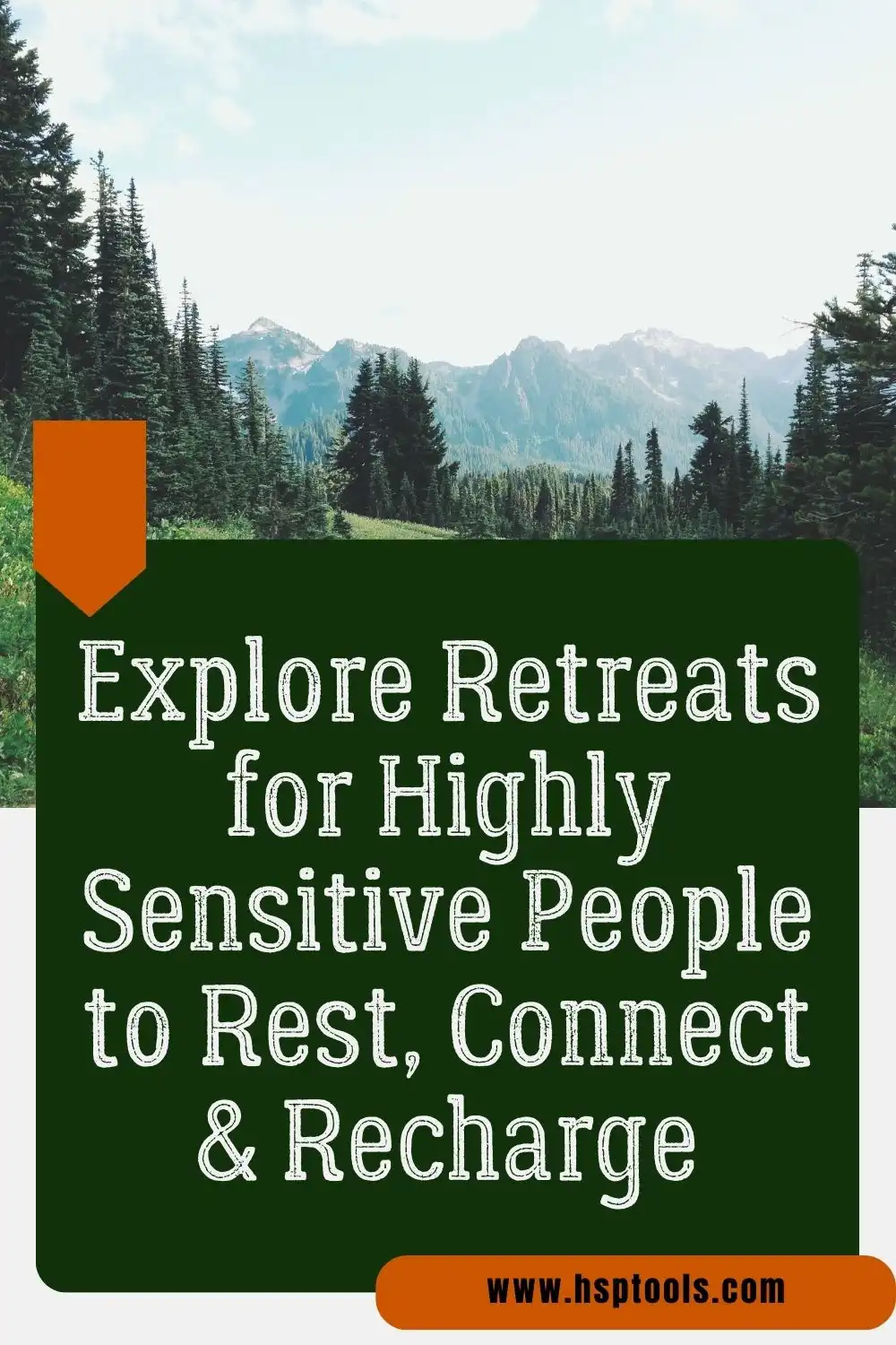 Explore Retreats for Highly Sensitive People Blog Graphic