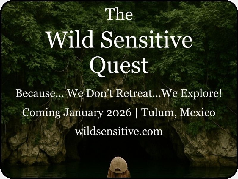 The Wild Sensitive Quest retreat for Sensitive Sensation Seekers