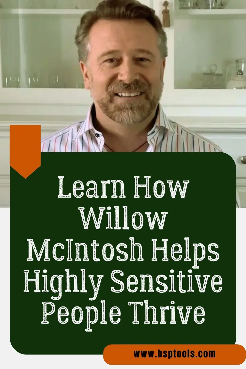 Blog Graphic with Willow McIntosh profile image in the background and the words "Learn How Willow McIntosh helps Highly Sensitive People Thrive" in the foreground.