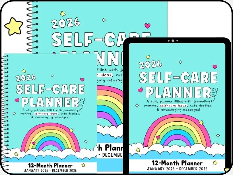 The original 2026 self-care planner by Dominee Calderon