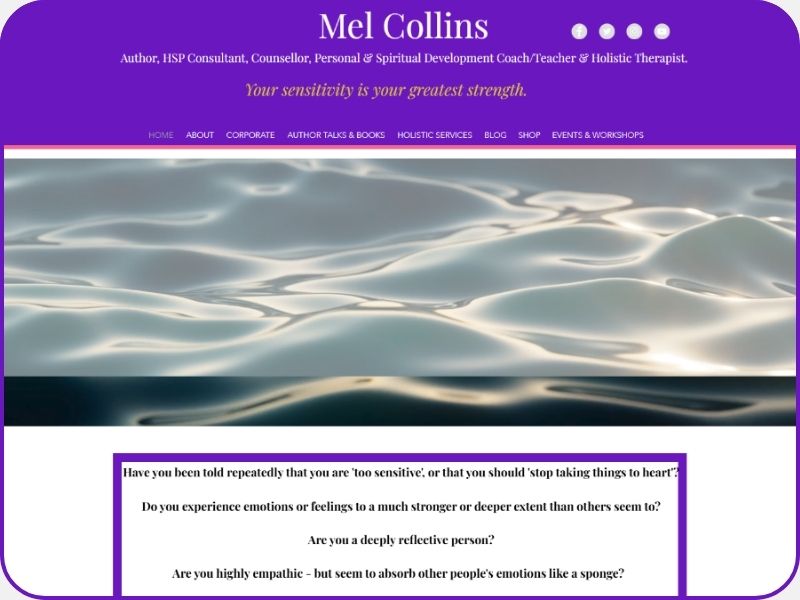 Mel Collins' Website