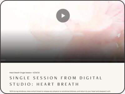 Heart Breath Single Session